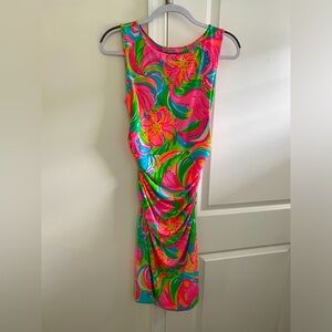 Lilly Pulitzer Ruched Side Dress